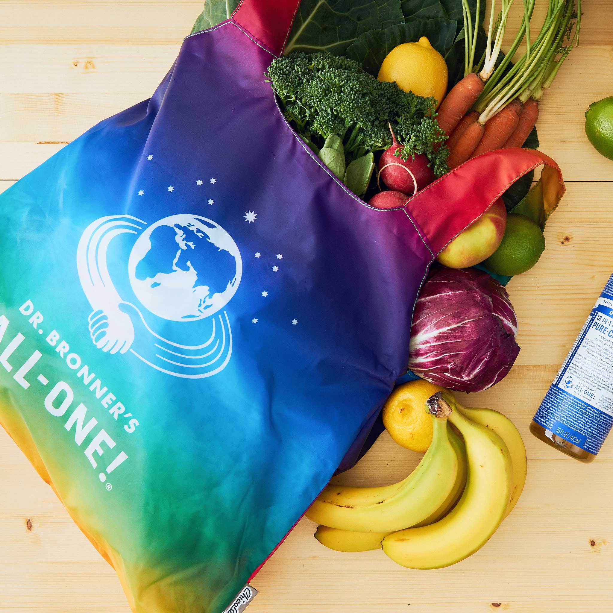 Dr. Bronner's Rainbow ChicoBag - Image 2